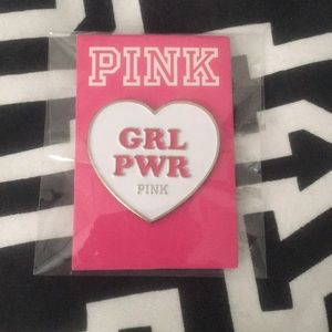 PINK Victoria's Secret Accessories - Victoria’s Secret PINK “GRL PWR” pin PINK Victoria's Secret Accessories - Victoria’s Secret PINK “GRL PWR” pin